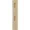 Ekena Millwork 1 3/4"W x 10"D x 10"H Large Olympic Wood Bracket, Maple BKTW01X10X10OLMA - alternate 3